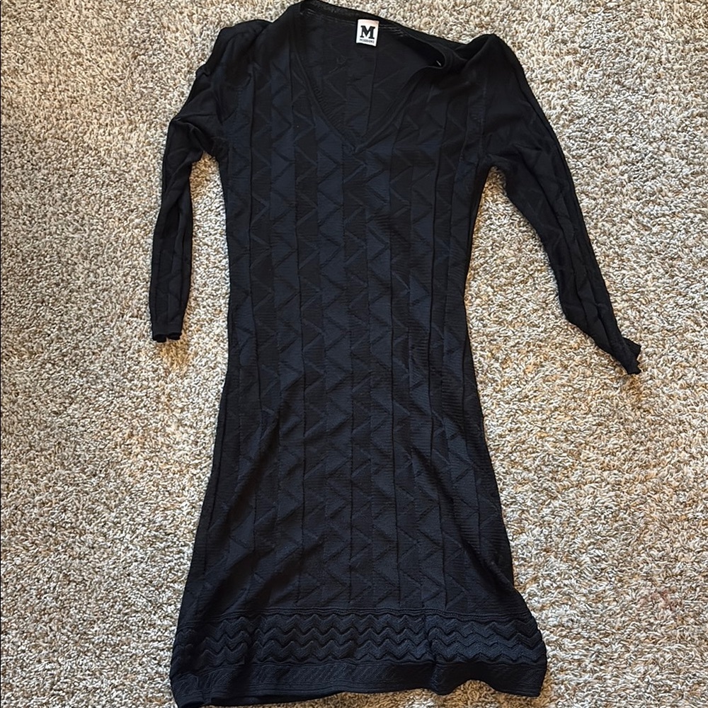 Missoni Black Sweater Dress